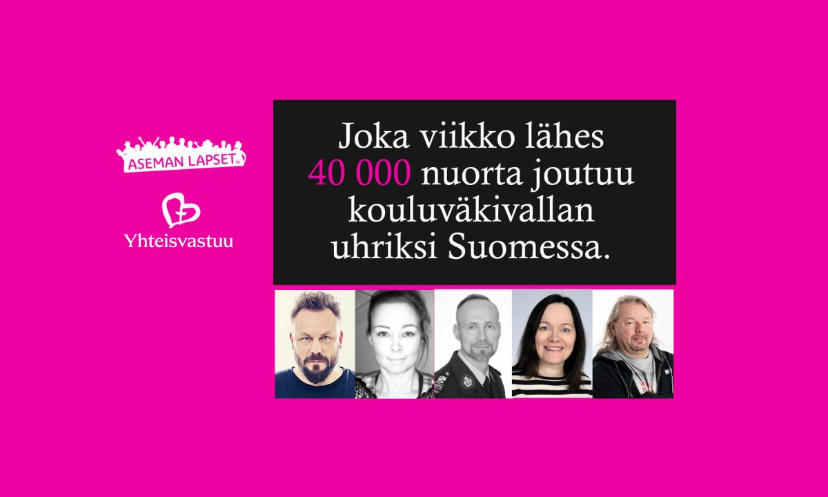 Yhteisvastuu SuomiAreenassa: Miksi 13-vuotias haluaa tappaa?